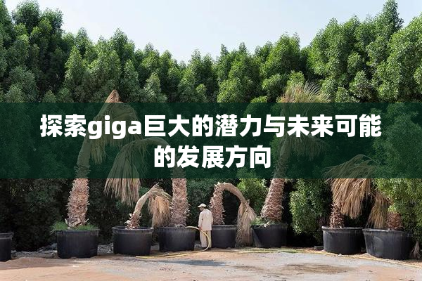 探索giga巨大的潜力与未来可能的发展方向