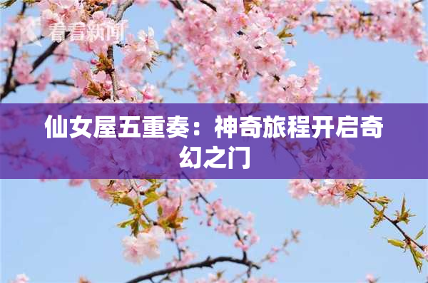 仙女屋五重奏：神奇旅程开启奇幻之门