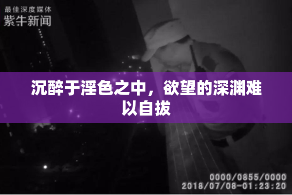 沉醉于淫色之中，欲望的深渊难以自拔