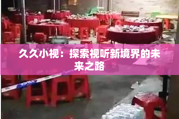 久久小视：探索视听新境界的未来之路