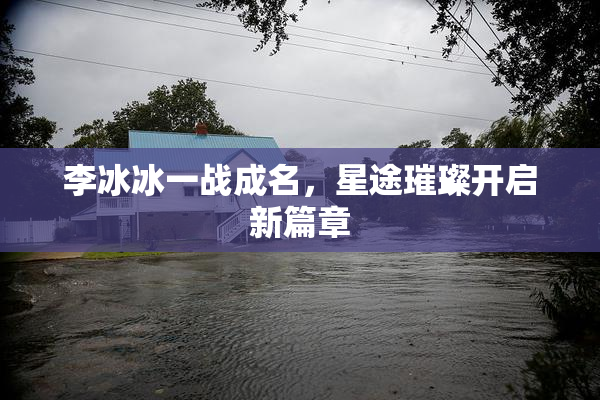 李冰冰一战成名，星途璀璨开启新篇章