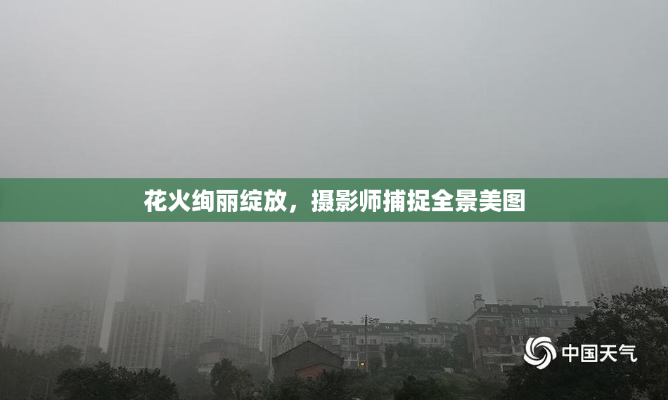 花火绚丽绽放，摄影师捕捉全景美图
