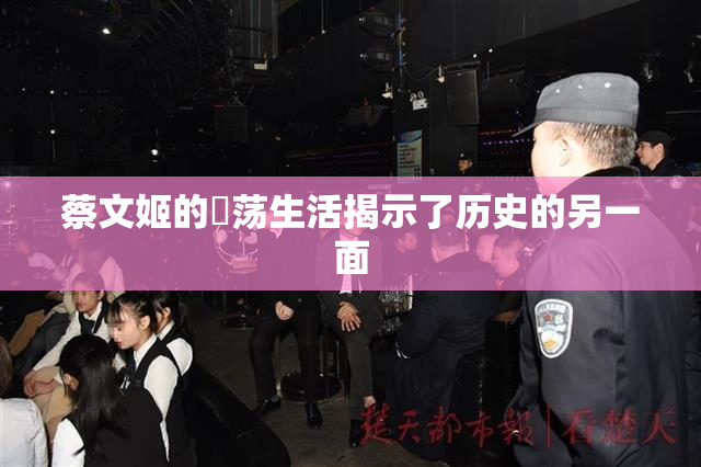 蔡文姬的婬荡生活揭示了历史的另一面