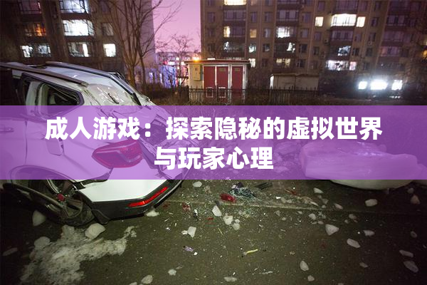 成人游戏：探索隐秘的虚拟世界与玩家心理