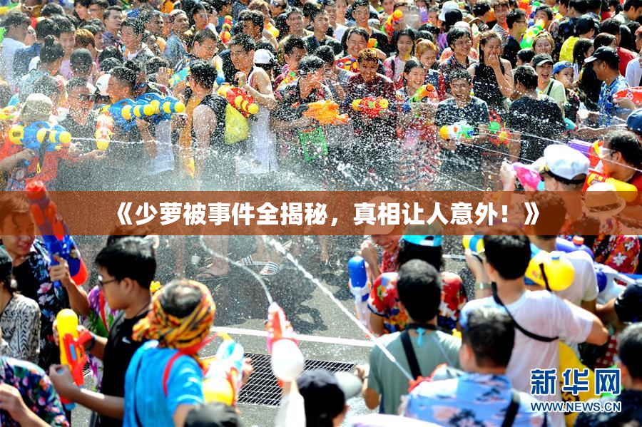 《少萝被事件全揭秘，真相让人意外！》