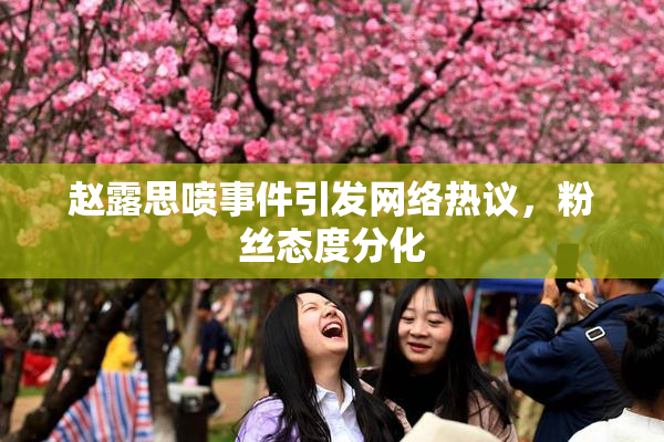 赵露思喷事件引发网络热议，粉丝态度分化