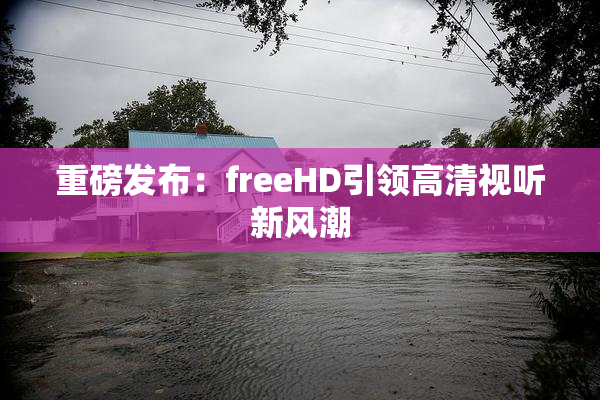 重磅发布：freeHD引领高清视听新风潮