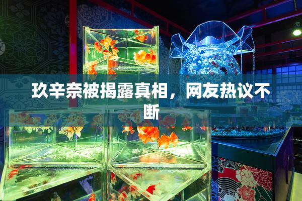 玖辛奈被揭露真相，网友热议不断