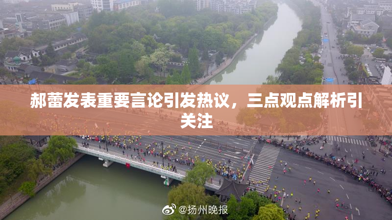 郝蕾发表重要言论引发热议，三点观点解析引关注