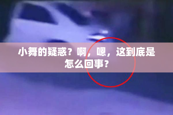 小舞的疑惑？啊，嗯，这到底是怎么回事？