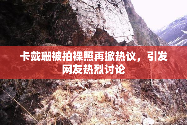 卡戴珊被拍裸照再掀热议，引发网友热烈讨论