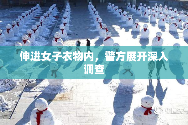 伸进女子衣物内，警方展开深入调查