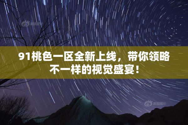 91桃色一区全新上线，带你领略不一样的视觉盛宴！