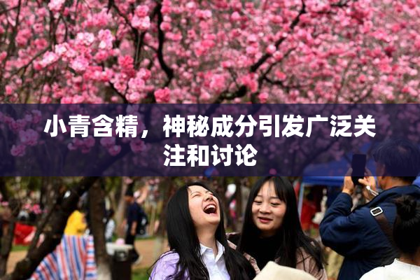 小青含精，神秘成分引发广泛关注和讨论
