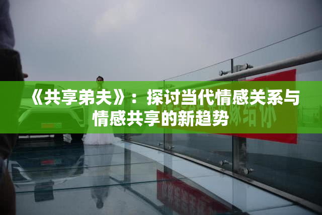 《共享弟夫》：探讨当代情感关系与情感共享的新趋势