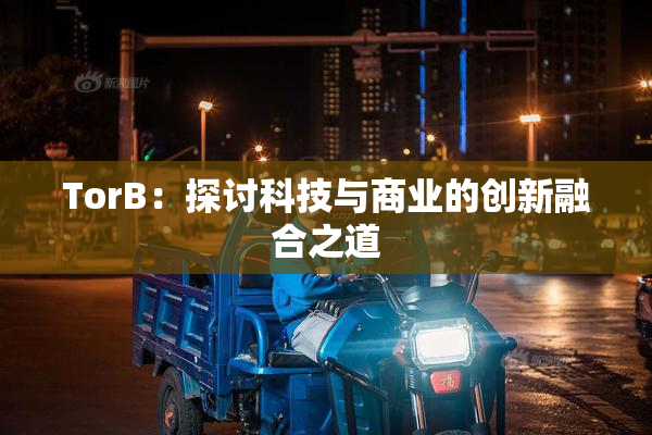TorB：探讨科技与商业的创新融合之道