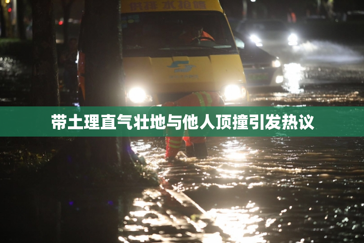 带土理直气壮地与他人顶撞引发热议