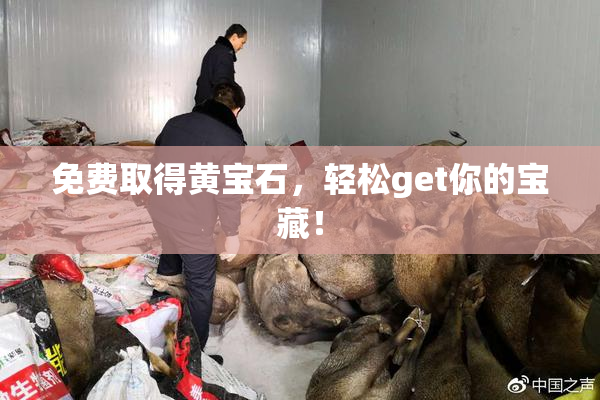 免费取得黄宝石，轻松get你的宝藏！