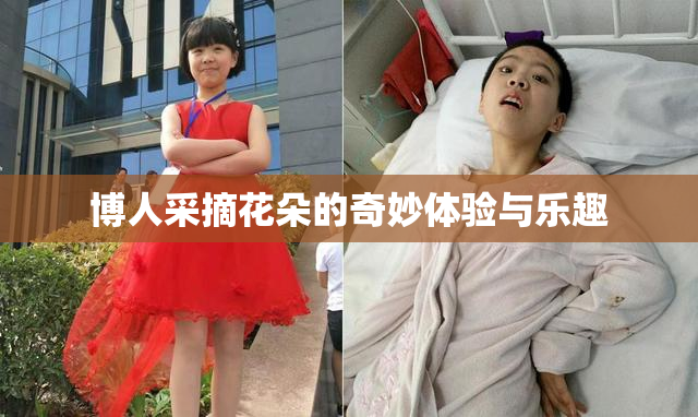 博人采摘花朵的奇妙体验与乐趣