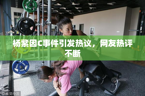 杨紫因C事件引发热议，网友热评不断