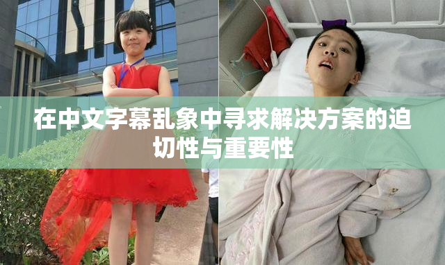 在中文字幕乱象中寻求解决方案的迫切性与重要性