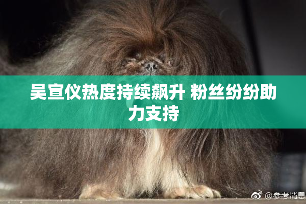 吴宣仪热度持续飙升 粉丝纷纷助力支持