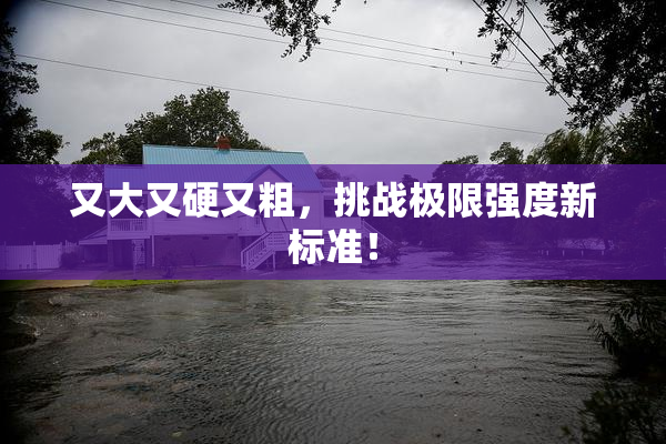 又大又硬又粗，挑战极限强度新标准！