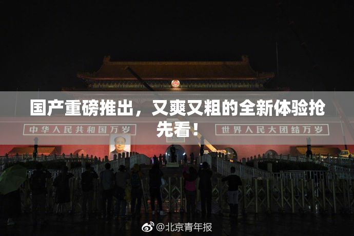 国产重磅推出，又爽又粗的全新体验抢先看！