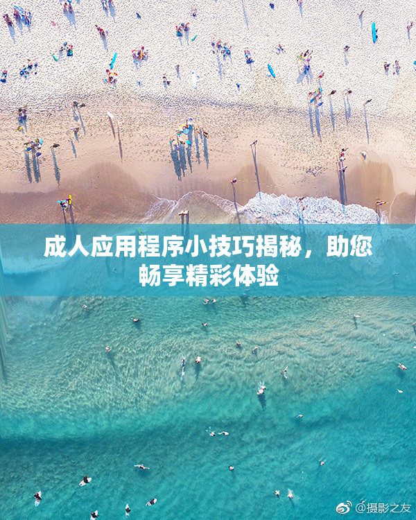 成人应用程序小技巧揭秘，助您畅享精彩体验