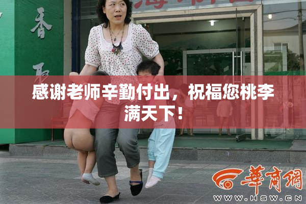 感谢老师辛勤付出，祝福您桃李满天下！