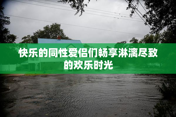 快乐的同性爱侣们畅享淋漓尽致的欢乐时光