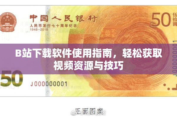 B站下载软件使用指南，轻松获取视频资源与技巧