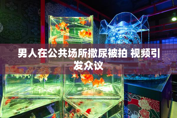 男人在公共场所撒尿被拍 视频引发众议