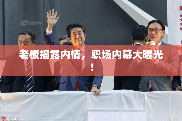 老板揭露内情，职场内幕大曝光！
