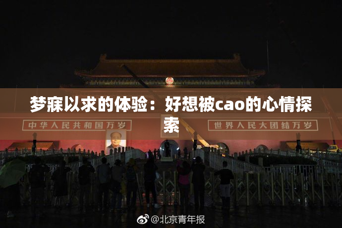 梦寐以求的体验：好想被cao的心情探索