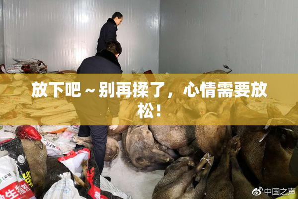 放下吧～别再揉了，心情需要放松！