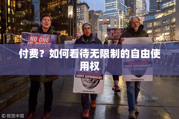 付费？如何看待无限制的自由使用权