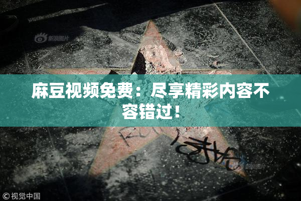 麻豆视频免费：尽享精彩内容不容错过！