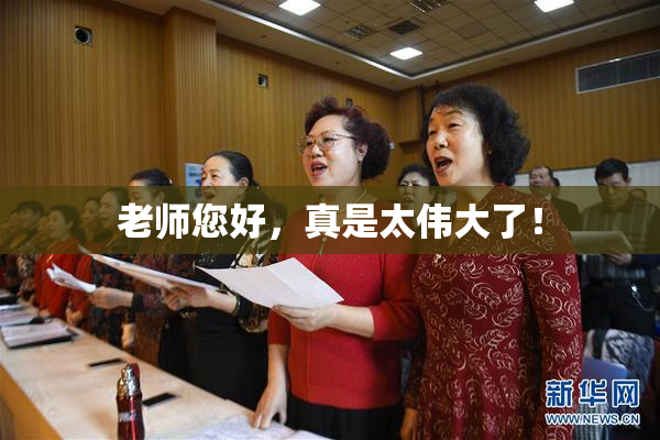 老师您好，真是太伟大了！