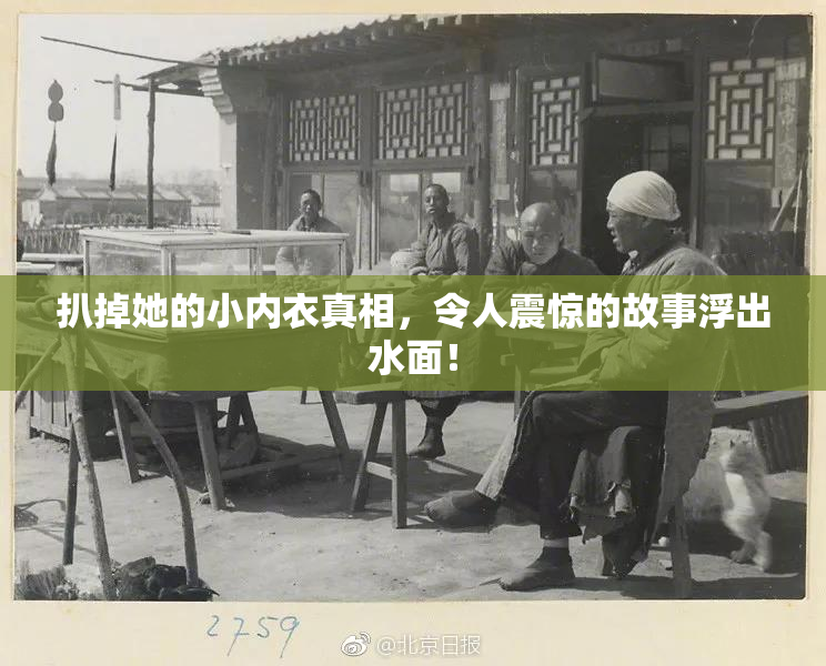 扒掉她的小内衣真相，令人震惊的故事浮出水面！