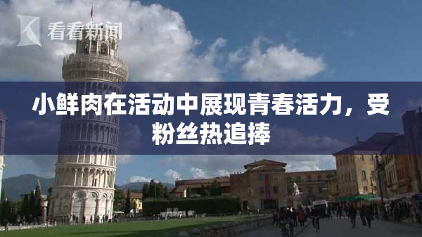 小鲜肉在活动中展现青春活力，受粉丝热追捧