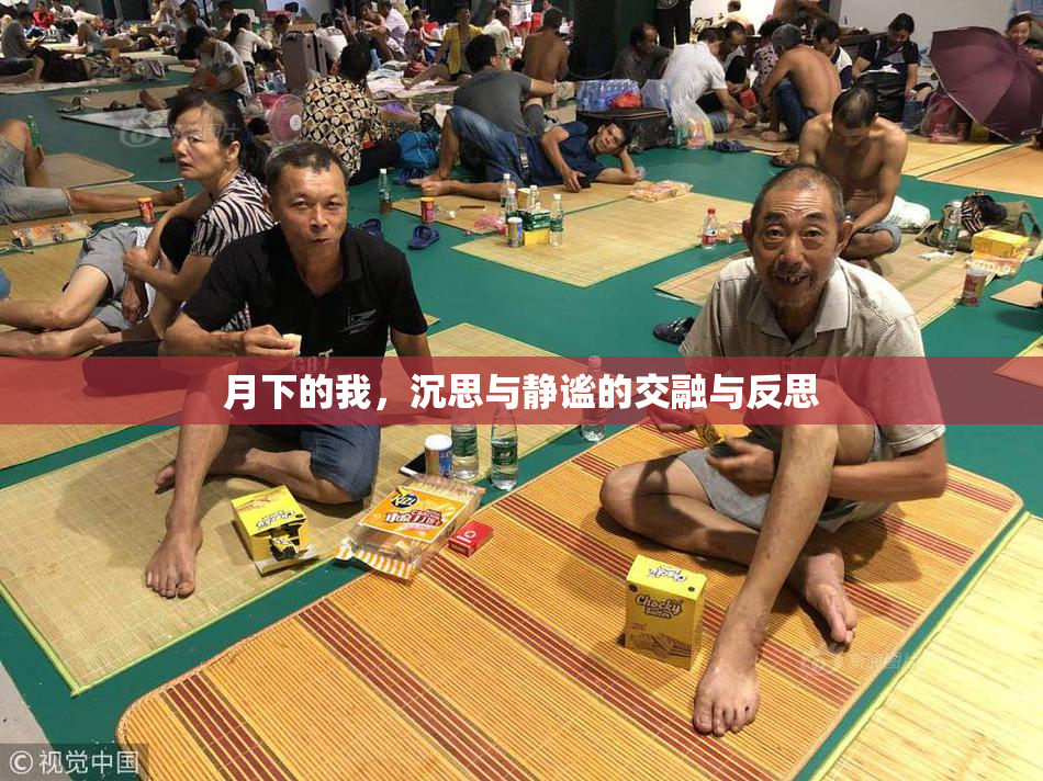 月下的我，沉思与静谧的交融与反思