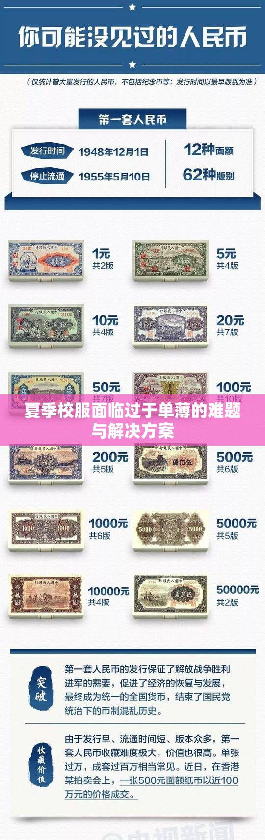 夏季校服面临过于单薄的难题与解决方案