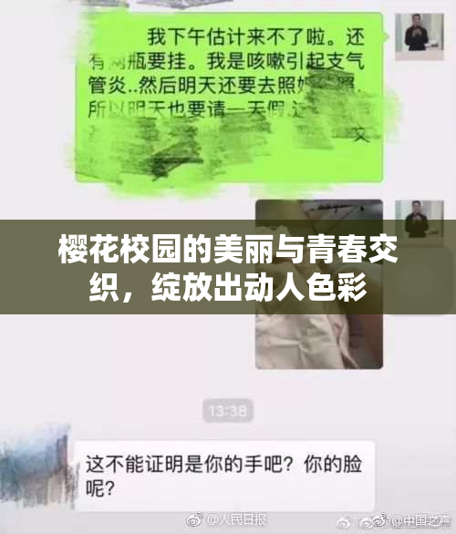 樱花校园的美丽与青春交织，绽放出动人色彩