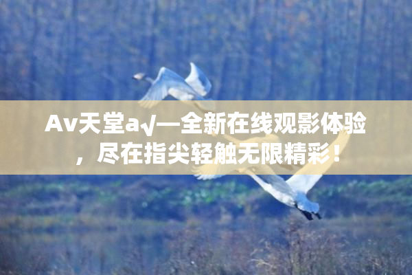 Av天堂a√—全新在线观影体验，尽在指尖轻触无限精彩！
