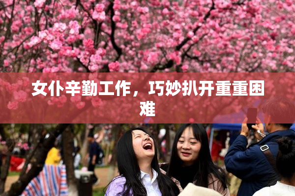 女仆辛勤工作，巧妙扒开重重困难