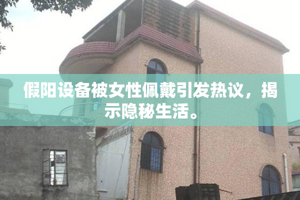 假阳设备被女性佩戴引发热议，揭示隐秘生活。