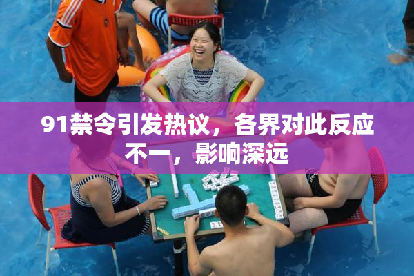 91禁令引发热议，各界对此反应不一，影响深远
