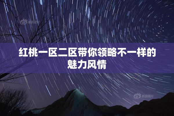 红桃一区二区带你领略不一样的魅力风情