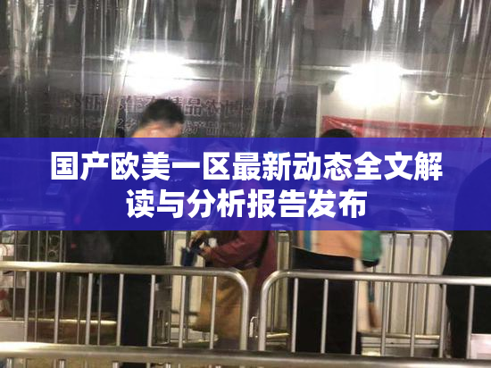 国产欧美一区最新动态全文解读与分析报告发布